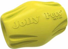 Акция на Игрушка для собак Jolly Pets Боббл Малая кость для жевания 5 см Желтая (JB02) от Stylus