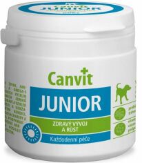 Акция на Витаминная добавка Сanvit Junior для щенков и молодых собак 100 г (can50720) от Stylus