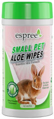 Акция на Влажные салфетки Espree Small Animal Wipes для груминга мелких животных 50 шт. (e00751) от Stylus