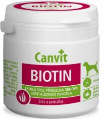 Акция на Витаминная добавка Canvit Biotin для идеальной шерсти собак 100 г (can50713) от Stylus