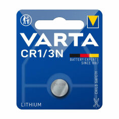 Акція на Літієва батарейка Varta CR1/3N монетного типу, 1 шт від Eva