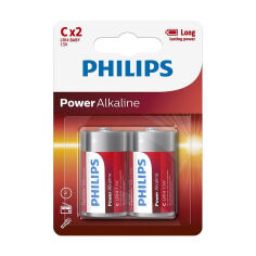 Акція на Батарейка Philips Power Alkaline DLR20, 2 шт від Eva