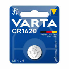 Акція на Літієва батарейка Varta CR1620 монетного типу, 1 шт від Eva