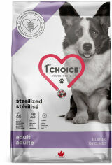 Акція на Сухий дієтичний корм 1st Choice Adult Sterilized для стерилізованих собак з куркою 3.2 кг від Y.UA
