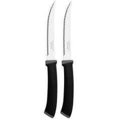 Акция на Набор ножей для стейка зубчатый 127 мм 2 предмета Felice black Tramontina 23494/205 от Podushka