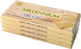 Акция на Упаковка шоколаду Millennium білого пористого 4 шт. х 85 г от Rozetka