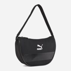 Акция на Спортивна сумка багет жіноча маленька Puma WMN Prime 09038201 Чорна от Rozetka