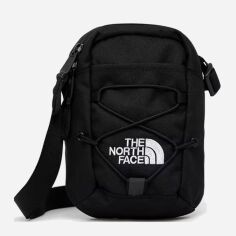 Акция на Спортивна сумка крос-боді через плече тканинна The North Face NF0A52UCJK31 Чорна от Rozetka
