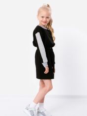 Акція на Дитяча сукня для дівчинки Носи своє 6389-057 134 см Чорний/сірий (p-11652-127768) від Rozetka