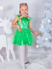 Акція на Дитяча літня фатинова сукня для дівчинки Носи своє 7005 110 см Зелена від Rozetka