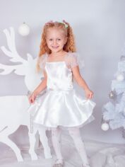 Акція на Дитяча літня фатинова сукня для дівчинки Носи своє 7017 110 см Біла від Rozetka