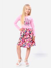 Акція на Дитяче плаття для дівчинки Носи своє 6117-002-33 110 см Рожеве (p-9618-124911) від Rozetka