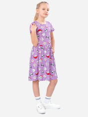 Акція на Дитяче літнє плаття для дівчинки Носи своє 6118-002 110 см Котики+бузок (p-3531-156058) від Rozetka