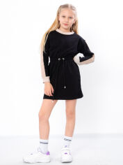 Акція на Підліткова сукня для дівчинки Носи своє 6389-057 158 см Чорний/Темно-кремовий (p-11652-157718) від Rozetka