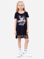 Акція на Дитяче літнє плаття для дівчинки Носи своє 6192-036-33 110 см Чорнильно-синє (p-4733-156834) від Rozetka
