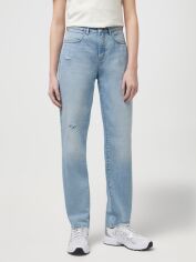 Акція на Джинси Regular fit жіночі Wrangler 112351745 32/32 Блакитні від Rozetka