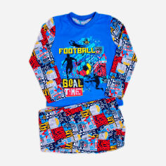 Акція на Дитяча піжама для хлопчика Носи своє 6076-002-33-4 98 см Футбол + синій (p-4501-46015) від Rozetka