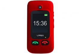 Акция на Мобільний телефон Sigma mobile Comfort 50 Shell Duo Red от Територія твоєї техніки