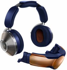 Акція на Dyson Zone Absolute+ Headphones with Air Purification - Prussian Blue/Bright Copper (376121-01/376067-01) від Stylus