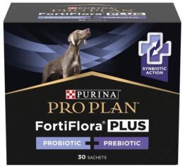 Акция на Пробиотик с пребиотиком для собак и щенков Purina Pro Plan FortiFlora Plus для поддержания нормальной миклофлоры кишечника 30х2 г (8445290504937) от Stylus