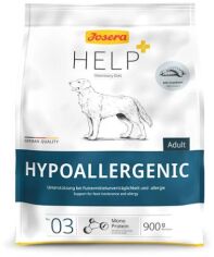 Акция на Сухой корм для собак Josera Help Hypoallergenic Dog dry Поддержка при пищевой непереносимости и аллергии 900 г (50011639) от Stylus