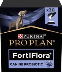 Акция на Пробиотик для взрослых собак и щенков Purina Pro Plan FortiFlora Canine Probiotic поддержка микрофлоры ЖКТ 30х1г (8445290041074) от Stylus