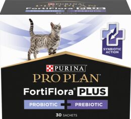Акция на Пробиотик с пребиотиком для взрослых кошек и котят Purina Pro Plan FortiFlora Plus для поддержания нормальной микрофлоры кишечника 30х1.5 г (8445290507495) от Stylus