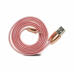 Акція на Wk Usb Cable to Lightning ChanYi 1m Rose Gold (WKC-005) від Y.UA