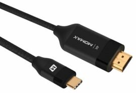 Акція на Momax Cable USB-C до Hdmi Elite Link 2m Black від Y.UA