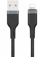 Акция на Wiwu Platinum Series Usb Cable to Lightning 2m Black от Y.UA