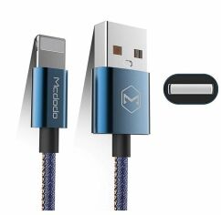 Акція на Mcdodo Usb Cable to Lightning 2m Blue від Y.UA