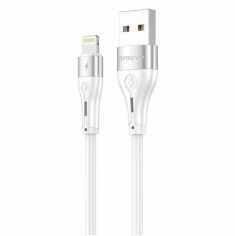 Акція на Proove Usb Cable to Lightning Soft Silicone 2.4A 1m White від Y.UA