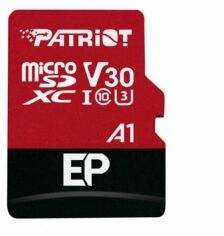 Акция на Patriot 1TB microSDXC Class 10 UHS-I U3 + адаптер (PEF1TBEP31MCX) от Y.UA