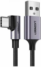 Акція на Ugreen Usb Cable to USB-C US284 3A 3m Space Gray від Y.UA