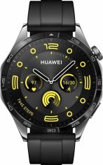 Акція на Huawei Watch Gt 4 46mm Black (55020BGS) від Y.UA