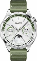 Акция на Huawei Watch Gt 4 46mm Green (55020BGV) от Y.UA