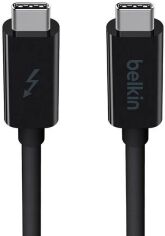 Акция на Belkin Cable USB-C to USB-C Thunderbolt 3 20Gbps 1m Black (F2CD081bt1M-BLK) от Y.UA