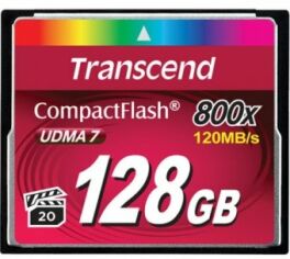 Акция на Transcend 128GB CompactFlash 800X (TS128GCF800) от Y.UA