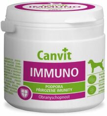 Акция на Вітаміно-мінеральний комплекс Canvit Immuno for dogs для собак для зміцнення імунітету 100 г (can50733) от Y.UA