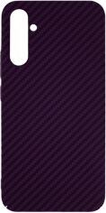 Акция на Панель ArmorStandart LikeCarbon для Samsung Galaxy A34 5G (A346) Purple от Rozetka