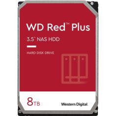 Акция на Жесткий диск WD  8TB 3.5" 5640 256MB SATA Red Plus NAS (WD80EFPX) от MOYO