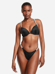 Акція на Роздільний купальник жіночий Victoria's Secret 26789125 75C/M Чорний від Rozetka