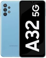 Акция на Samsung Galaxy A32 5G 6/128GB Dual Awesome Blue A326B от Y.UA