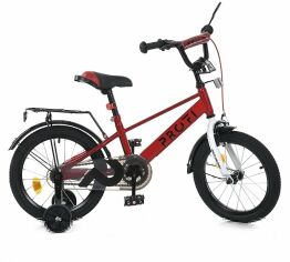 Акция на Детский велосипед Profi Trike Brave 14" красный (MB 14021) от Stylus