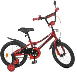Акция на Детский велосипед Profi Prime 16 дюймов, красный (Y16221-1) от Stylus