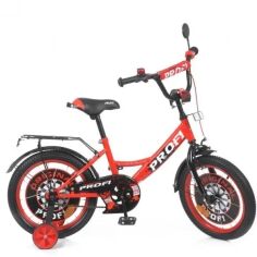 Акція на Детский велосипед Profi Original boy 16 дюймов, красно-черный (Y1646-1) від Stylus