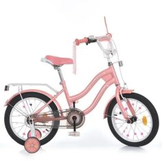 Акція на Детский велосипед Profi Star 16 дюймов, розовый (MB 16061-1) від Stylus