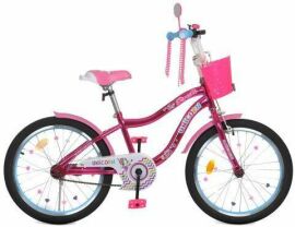 Акция на Детский велосипед Profi Unicorn 20 дюймов, малиновый (Y20242S-1K) от Stylus