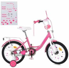 Акция на Детский велосипед Profi Trike Princess 14" розовый (MB 14041) от Stylus