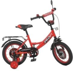 Акция на Детский велосипед Profi Original Boy 14 дюймов, красный (Y1446) от Stylus